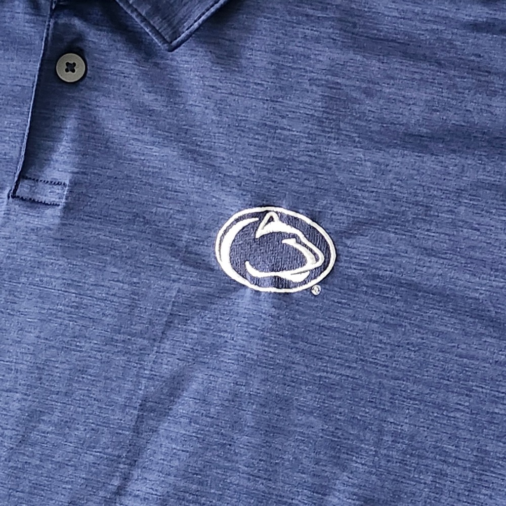 Tommy Bahama Polo Shirt Mens 3XL Blue IslandZone Performance Golf Big & Tall - Picture 6 of 12
